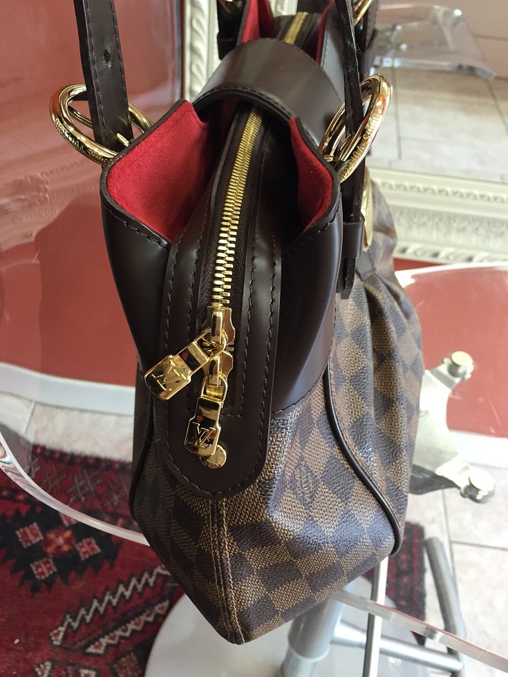 New Louis Vuitton Sistina PM Bag in LV Damier Ebene Canvas – LUSSO DOC