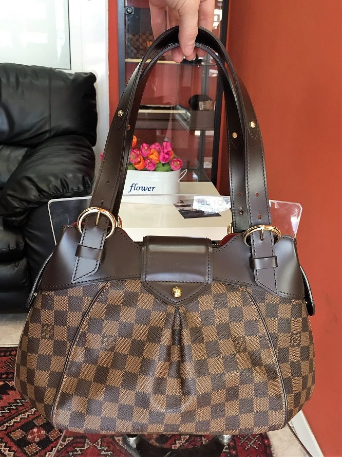 Louis Vuitton Damier Ebene Sistina PM - Brown Shoulder Bags, Handbags -  LOU769495