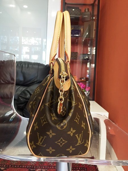 Tivoli PM, Used & Preloved Louis Vuitton Handbag, LXR Canada, Brown