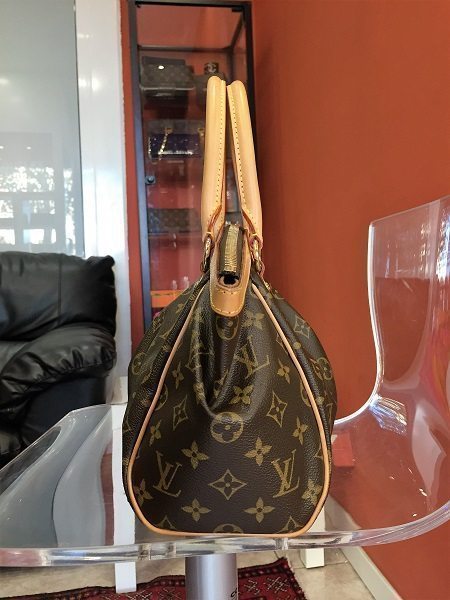 Tivoli PM, Used & Preloved Louis Vuitton Handbag, LXR Canada, Brown