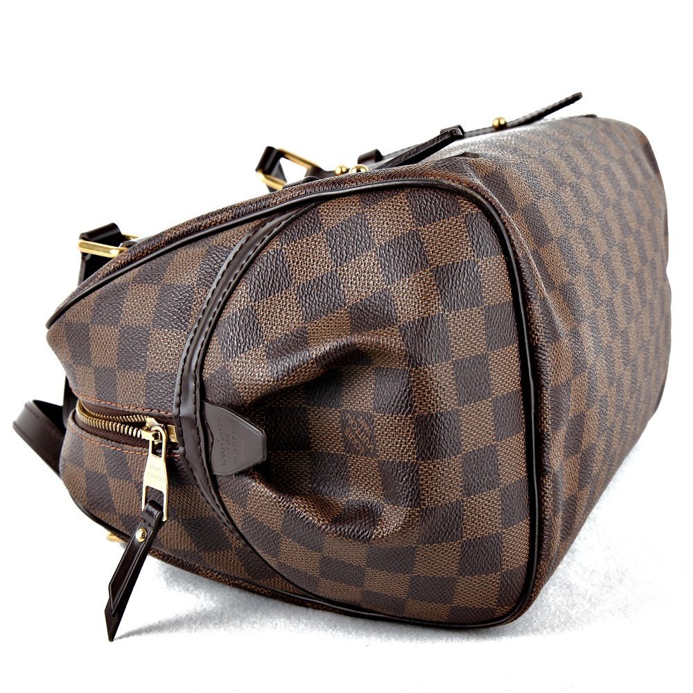 Pre-owned Louis Vuitton Rivington GM in LV Damier Ebene Canvas – LUSSO DOC