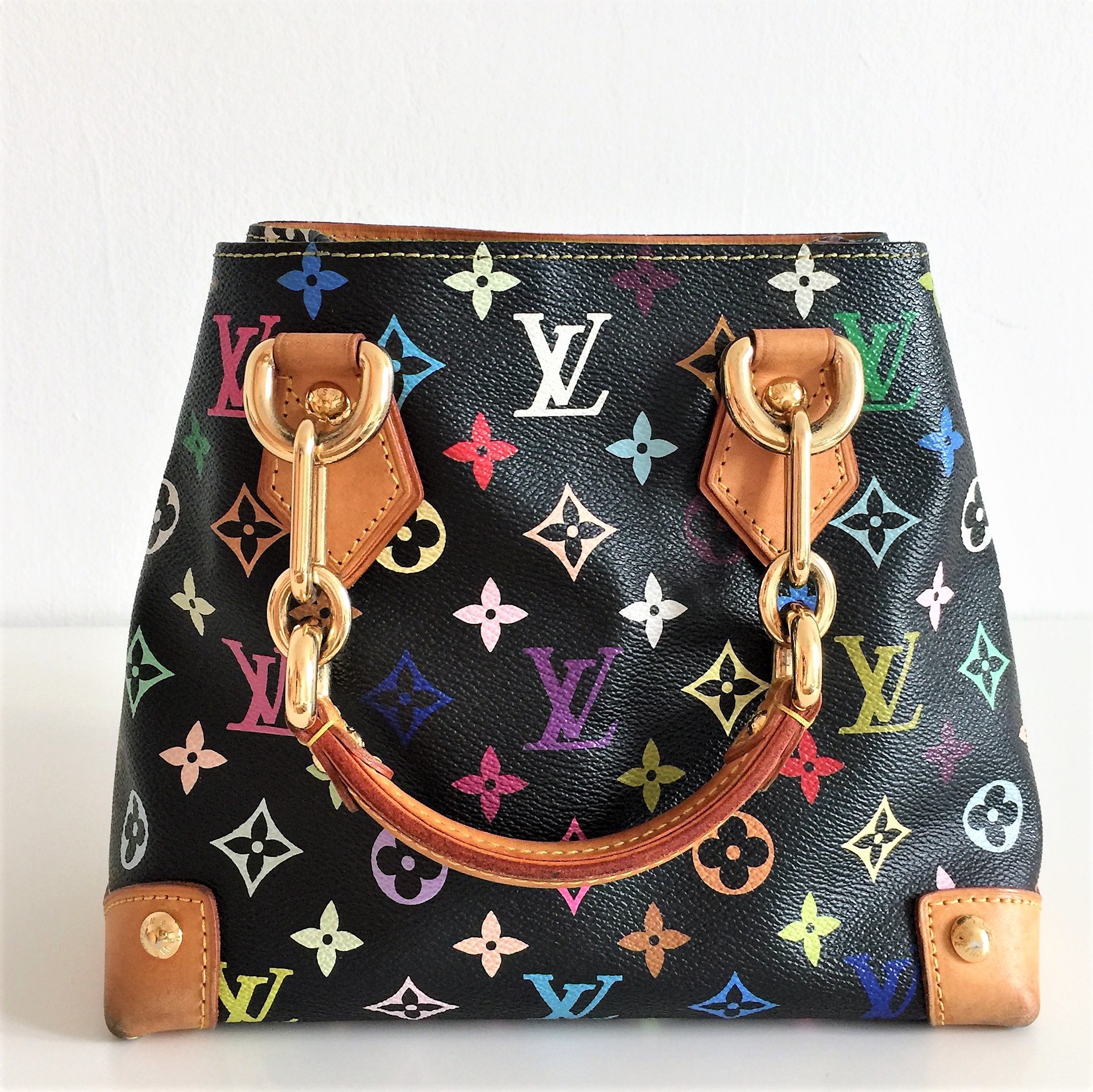 Borsa Louis Vuitton Audra Multicolore, mai usata, come nuova. – LUSSO DOC